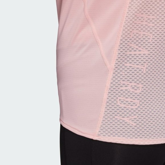 Adidas Heat.rdy Tee in Haze Coral - Picture 9 of 12